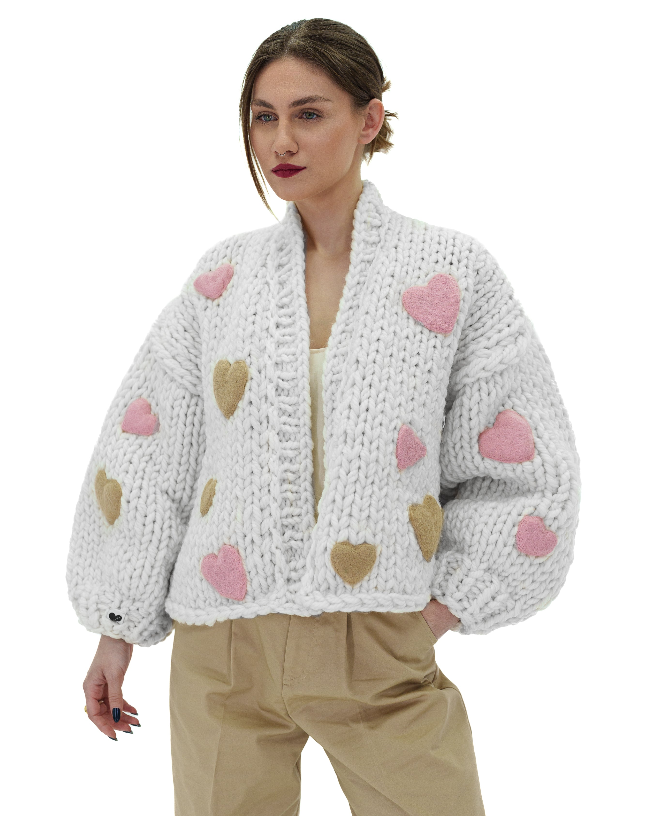 Heartfelt Cardigan Mumshandmade